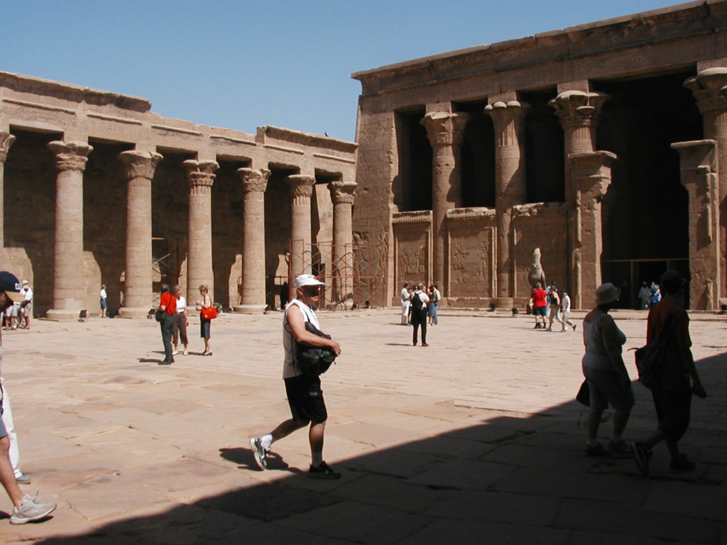 Le temple d'Edfou